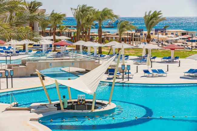Bekijk aanbiedingen voor een all inclusive vakantie in Amarina Abu Soma Resort & Aquapark.
