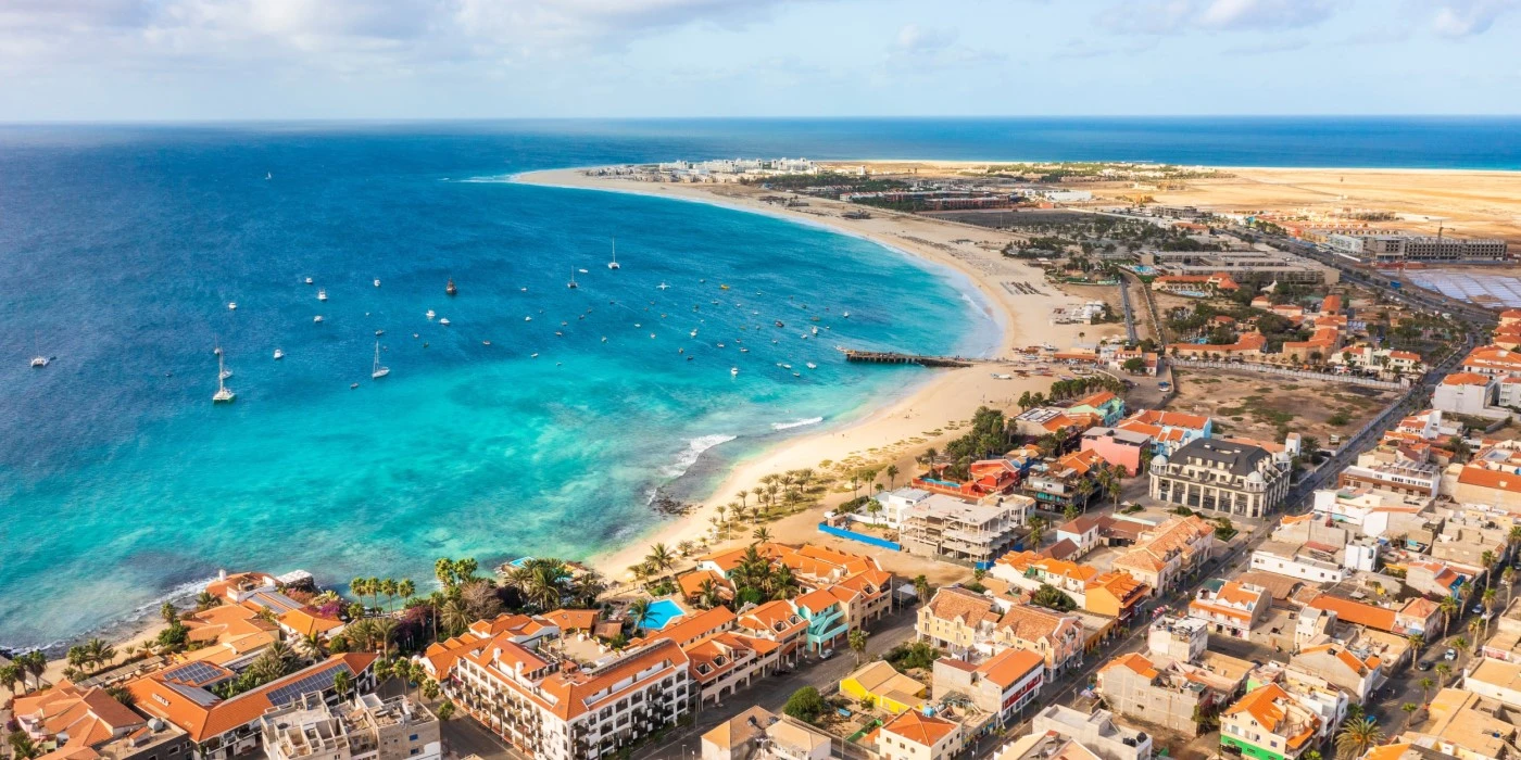 Strand van Santa Maria op Sal